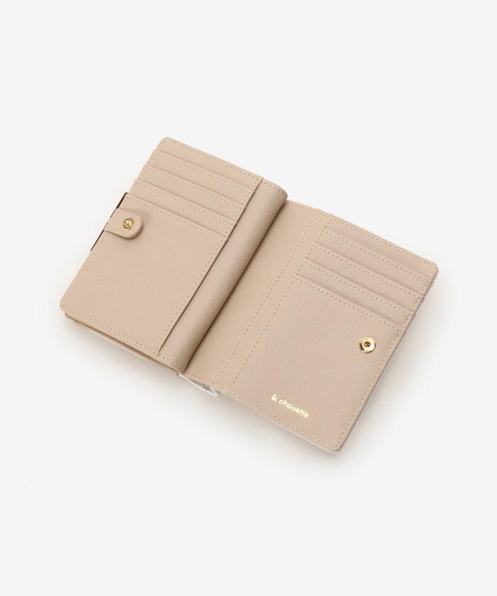 ビジュー口金二つ折り財布(504061348) | アンドシュエット