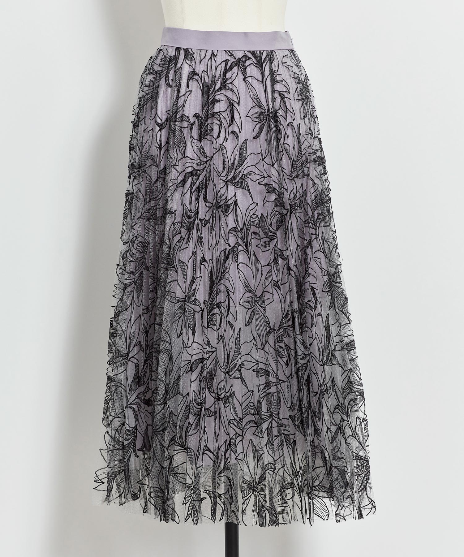 セール】線描き刺繍スカート (503984003) | ノエラ(Noela) - d fashion