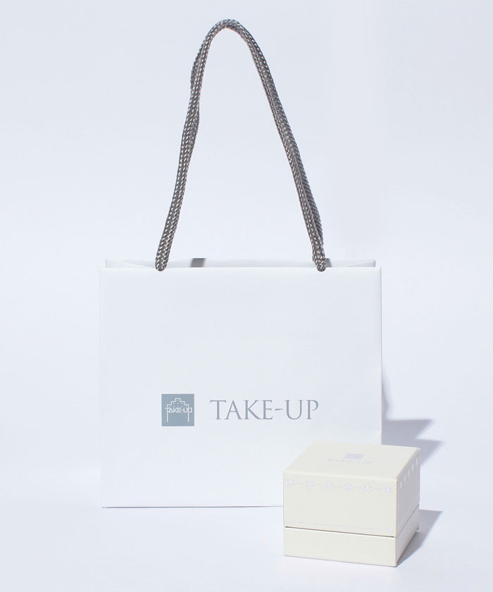 テイクアップ　K10ダイヤモンド　ダブルハピネスピアス( YG) TAKE-UP ONLINE SHOP/テイクアップ公式オンラインショップ / K10