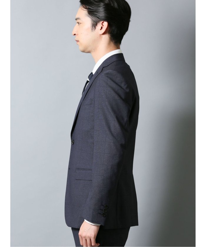 タカキューメンズ Taka Q Men 光沢ストレッチ ストライプ柄2ボタン3ピース ビジネスセットアップスーツ Www Gigascope Net