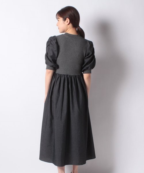 セール 50 Off 袖コンシャスデニム切り替えワンピース オリーブデオリーブ Olive Des Olive D Fashion セール 50 Off 袖コンシャスデニム切り替えワンピース オリーブデオリーブ Olive Des Olive D Fashion