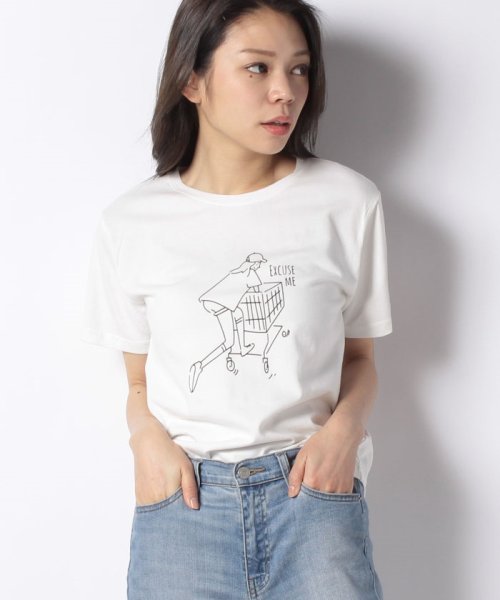 セール 55 Off 線画女の子t ナイスクラップ アウトレット Nice Claup Outlet D Fashion