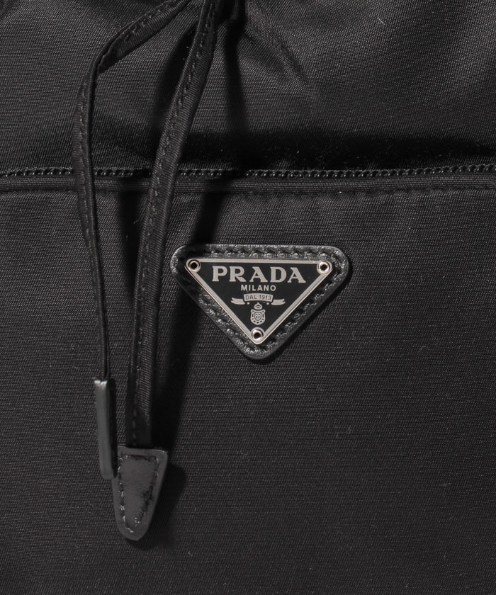 PRADA】プラダ 1BH038_V44_F0D9AA_V_OOOショルダー 巾着 2WAY