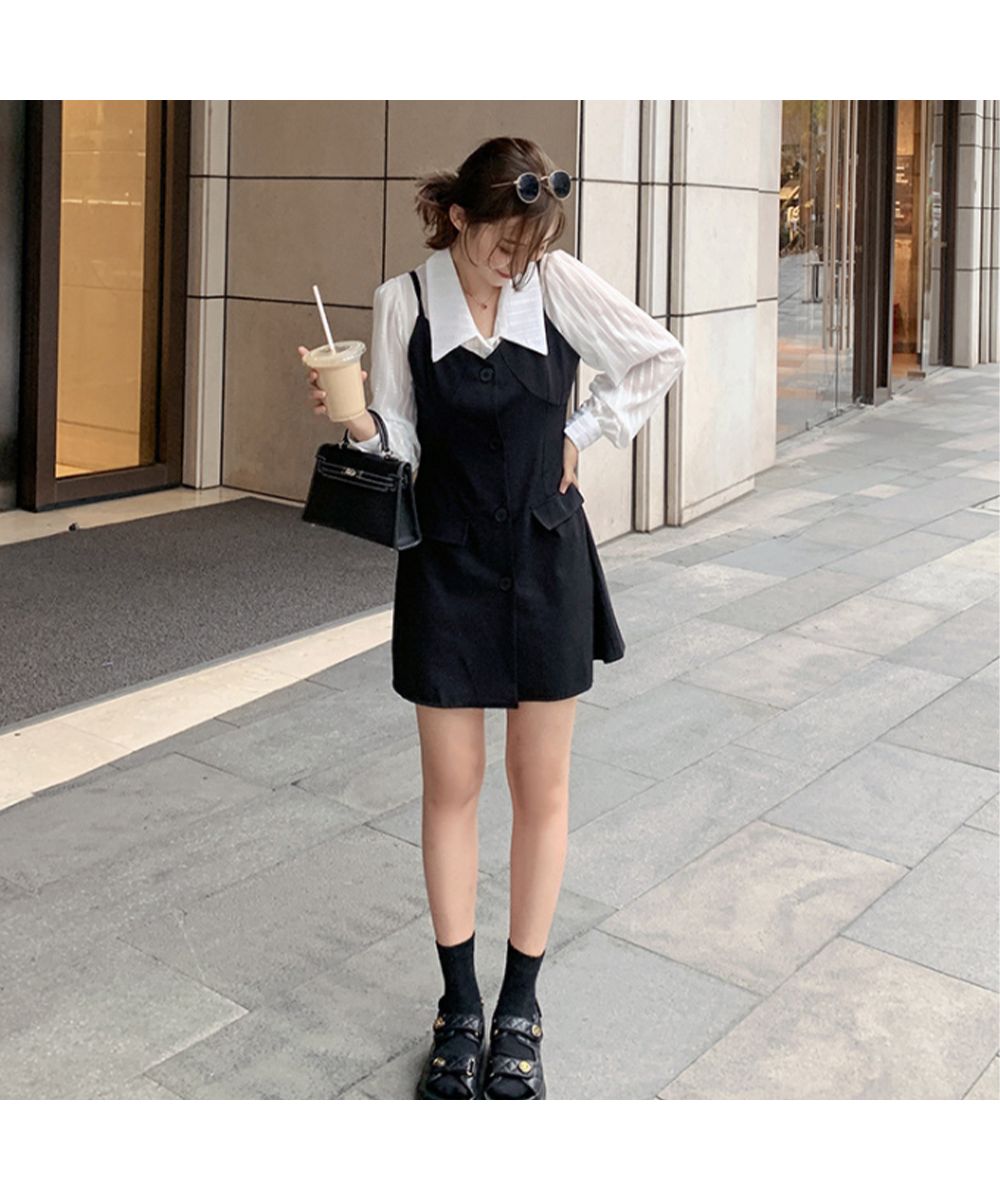 半袖シャツワンピースとキャミソール AZUL BY MOUSSY | シアーインナーセットキャミソールワンピース