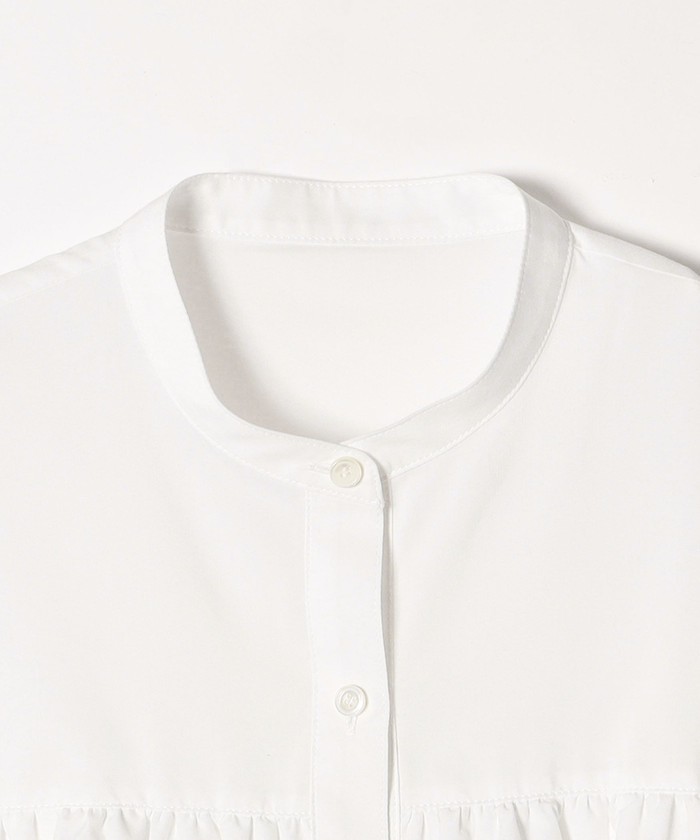 セール 20%OFF】SHIPS any: ヨーク フリル ブラウス2〈接触冷感