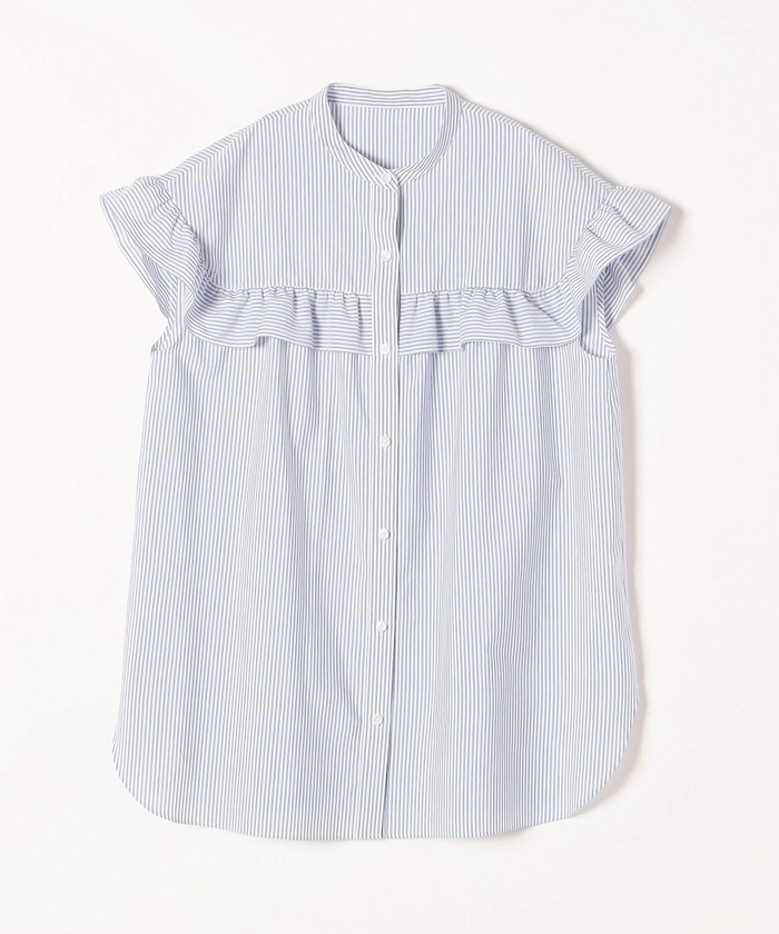 SHIPS for women - SHIPS any: ヨーク フリル ブラウス2〈接触冷感〉 セール 20%OFF】SHIPS any: ヨーク フリル ブラウス2〈接触冷感
