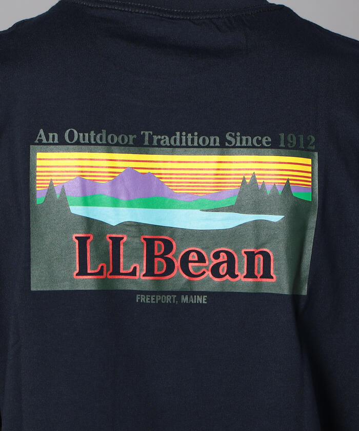 L.L.Bean/エルエルビーン】バックプリント Tシャツ (511789)(504056449 
