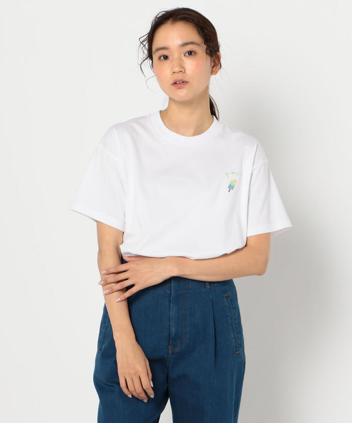 セール】アイスクリーム刺繍Tシャツ(504061042) | フレディ