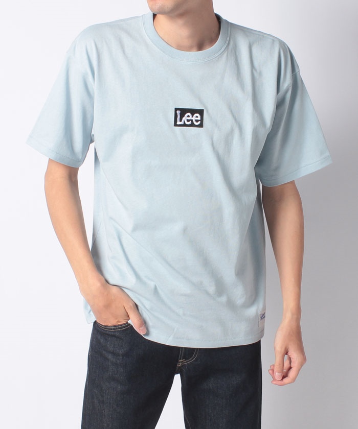 セール30%OFF】【別注】【LEE】 リー ボックスロゴ 半袖 Tシャツ 