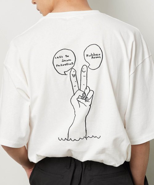 クーポン セール25 Off Kgfr カガフリ Mark Gonzales マーク ゴンザレス Pigeonロゴ刺繍 グラフィックプリントカットソー Tシャツ ピジョン Tee Kgfr Kgfr D Fashion