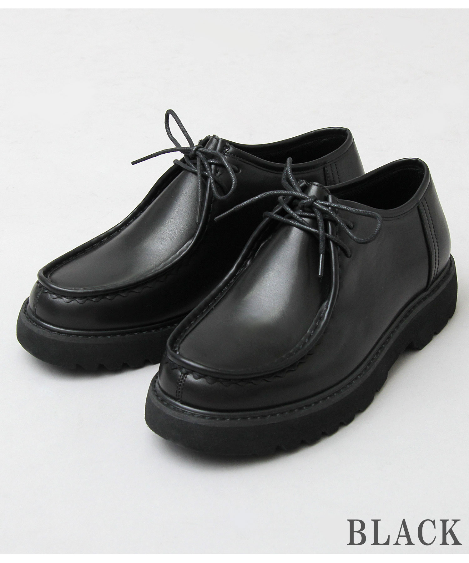 黒レザー モカシン シューズ　SATURDAY New York CITY 黒レザー モカシン シューズ SATURDAY New York CITY