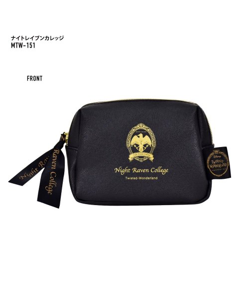 ツイステッドワンダーランド ツイステ ポーチ 小物入れ 合成皮革 リボン ブランド 化粧ポーチ 通勤 おしゃれ オシャレ かわいい 可愛い ブランド キャラクタ ランナー Runner D Fashion