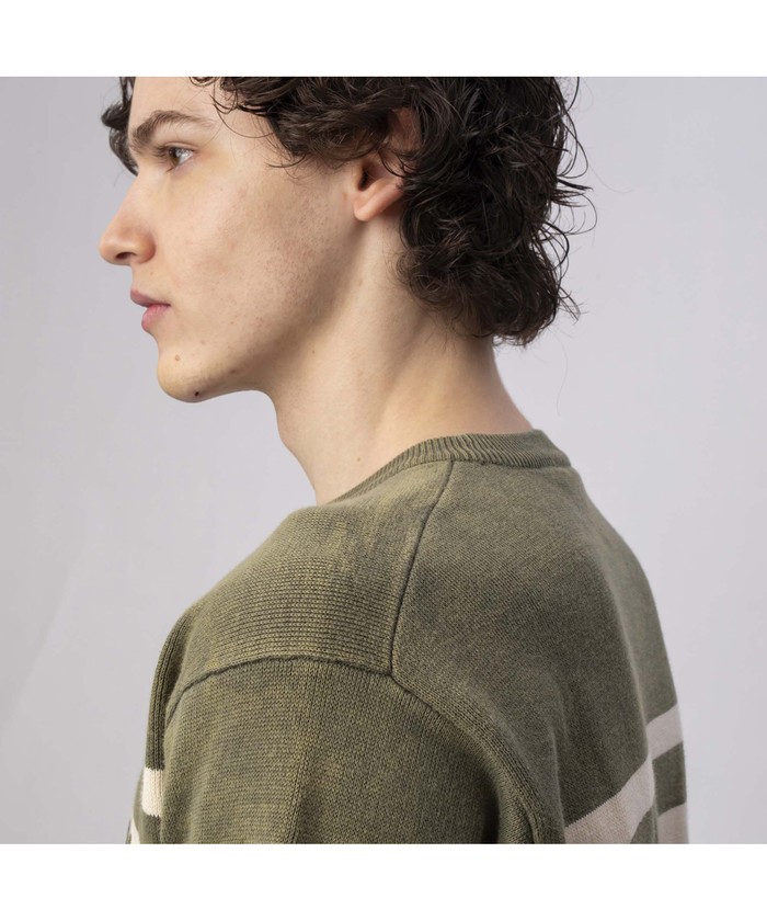 セール 40%OFF】ラコステ LACOSTE ウォッシュドニットボーダーT