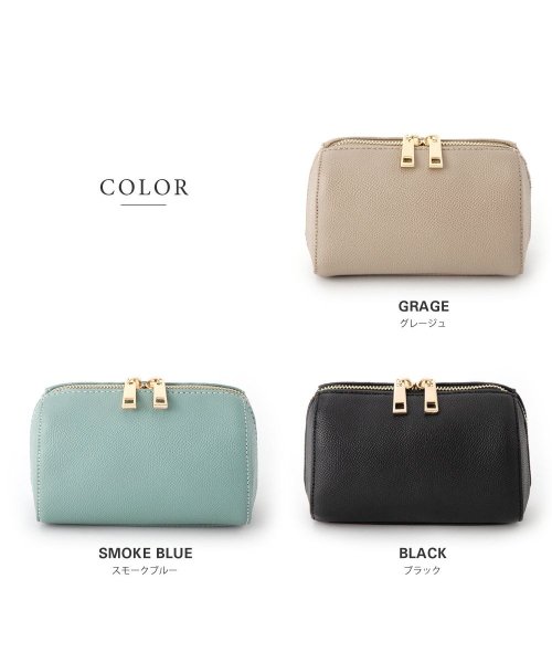 ニュアンスカラーが大人っぽい たっぷり収納ポーチ クリームドット Cream Dot D Fashion ニュアンスカラーが大人っぽい たっぷり収納ポーチ クリームドット Cream Dot D Fashion