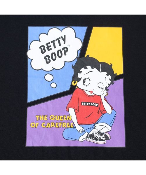 Betty Boop ロゴ刺繍入りクルーネック半袖ビッグtシャツ メンズ ブランド おしゃれ トップス カットソー ベティちゃん ベティ ブープ Betty Boop D Fashion Betty Boop ロゴ刺繍入りクルーネック半袖ビッグtシャツ メンズ ブランド おしゃれ トップス カットソー ベティちゃん ベティ ブープ Betty Boop D Fashion