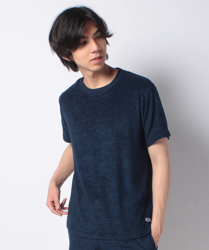 Hauls はうき もこもこはうるずルームウェア4点セット サックス シャギー 上下セット ルームウェア ワンマイルウェア 防寒 部屋