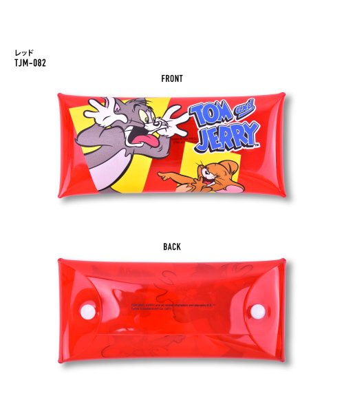 トムとジェリー ペンケース 筆箱 小物入れ クリアマルチケース Lサイズ ワーナーブラザーズ ネコ ネズミ キャラクター グッズ かわいい シンプル トレンド ランナー Runner D Fashion トムとジェリー ペンケース 筆箱 小物入れ クリアマルチケース Lサイズ ワーナーブラザーズ ネコ ネズミ キャラクター グッズ かわいい シンプル トレンド ランナー Runner D Fashion