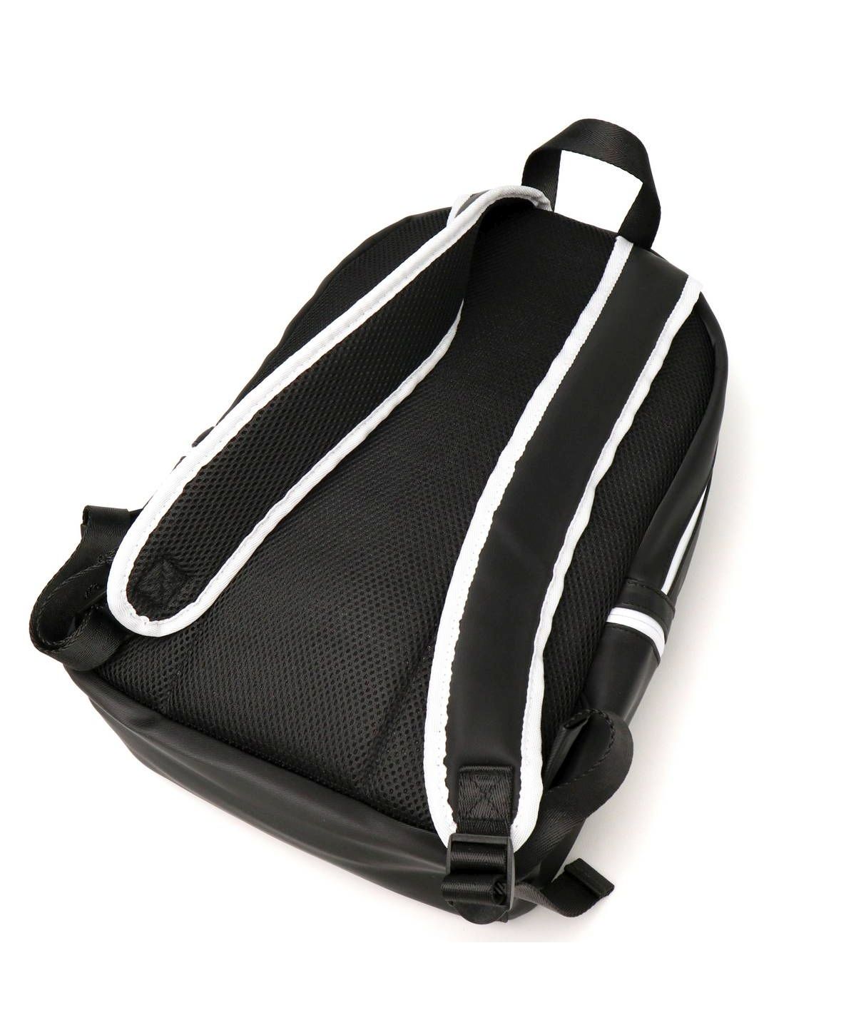 Guess striped backpack hot sale