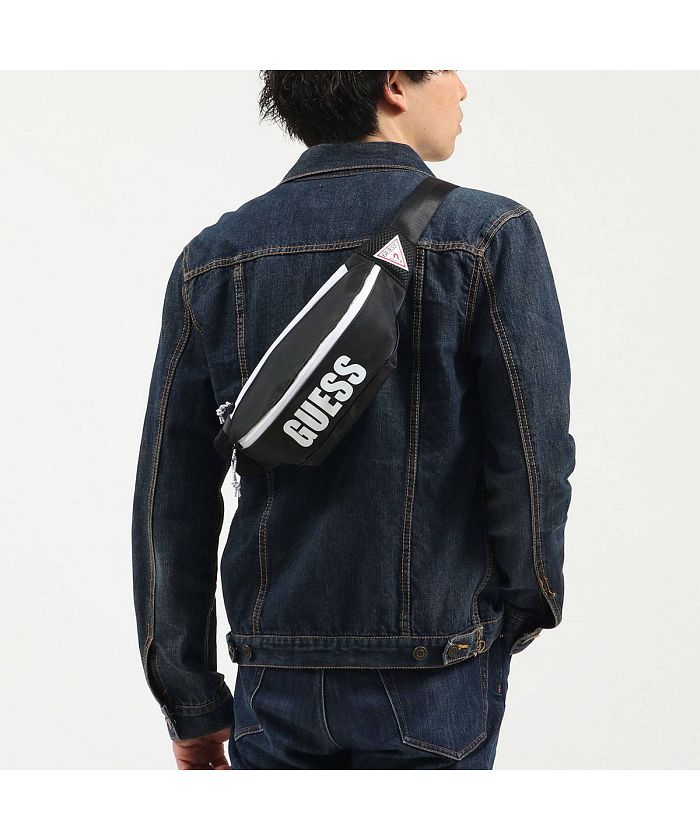 セール】ゲス バッグ GUESS ウエストポーチ ウエストバッグ CHAMPS BUM