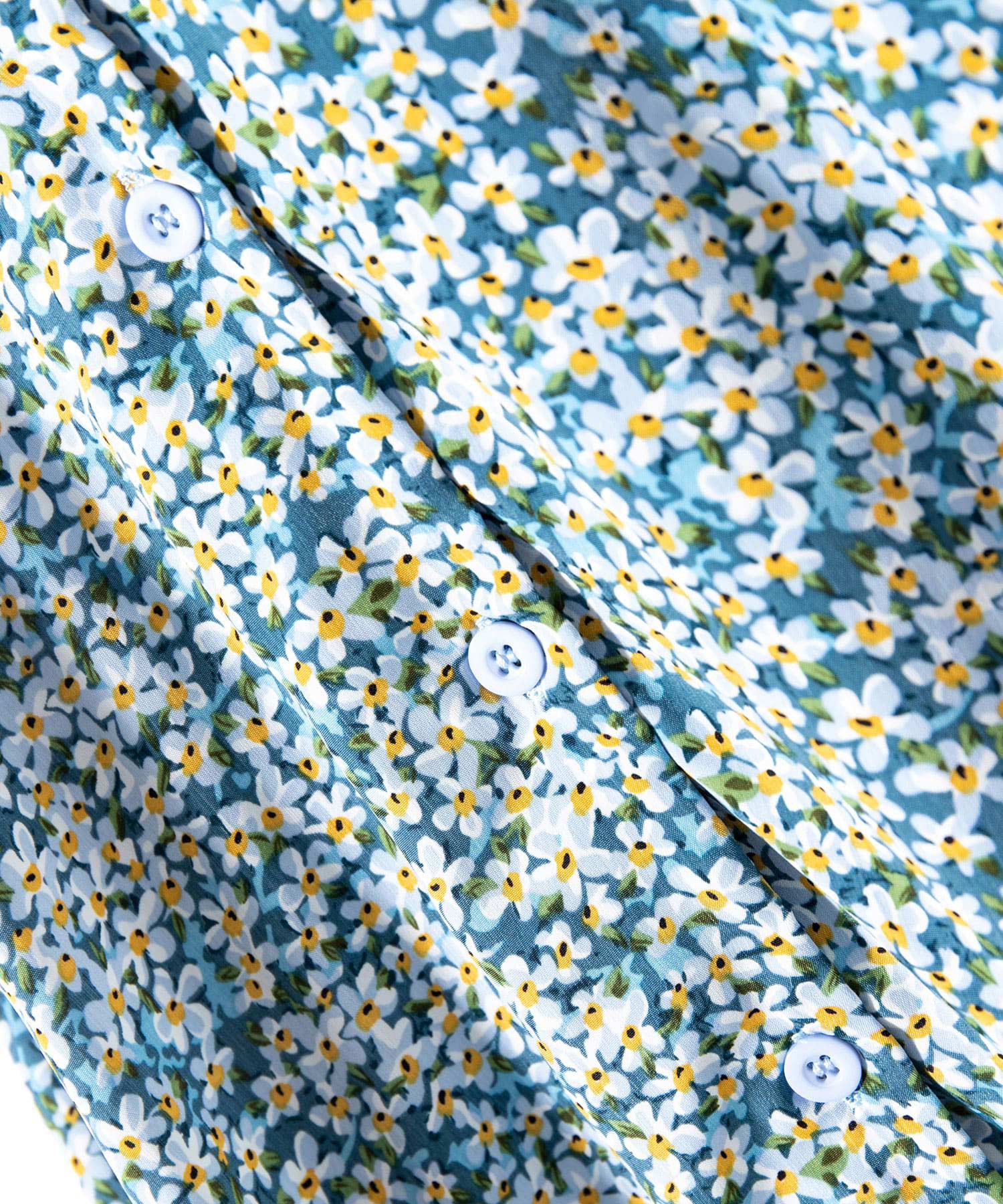 花柄フレンチスリーブワンピース(503411691) | セゾン ド 花柄フレンチスリーブワンピース(503411691) | セゾン ド