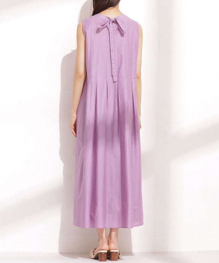 JILLSTUART♡ノースリーブフレアワンピノースリーブタックワンピース タックフレアノースリーブワンピース（ワンピース）｜PUBLIC