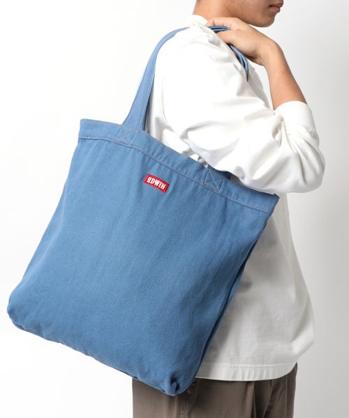 クーポン Edwin エドウィン メンズ デニム トートバッグ マルカワ Marukawa D Fashion
