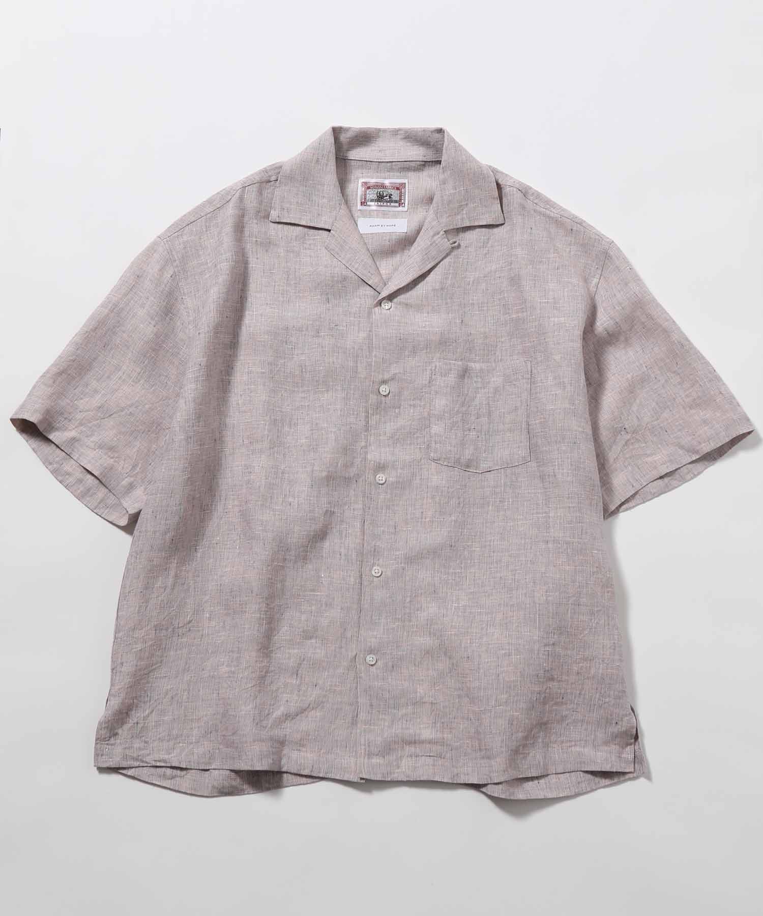 【s.s5さん専用】ADAM ET ROPE' オープンカラーシャツ セール】【Somani fabrics】オーバーサイズ アソート柄 オープン