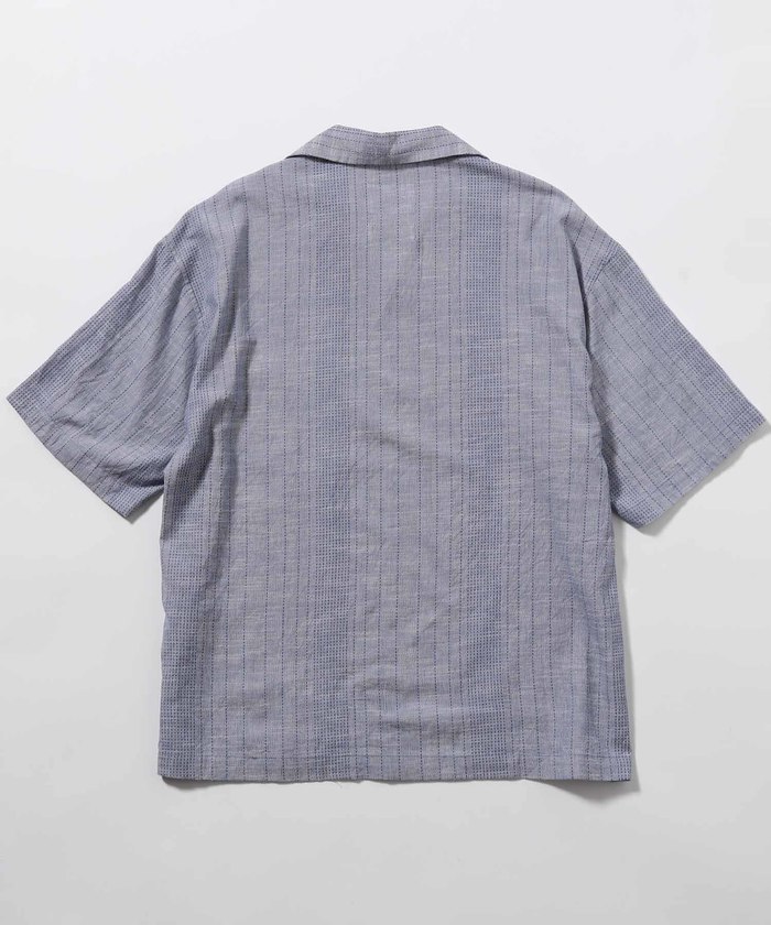 【s.s5さん専用】ADAM ET ROPE' オープンカラーシャツ セール】【Somani fabrics】オーバーサイズ アソート柄 オープン