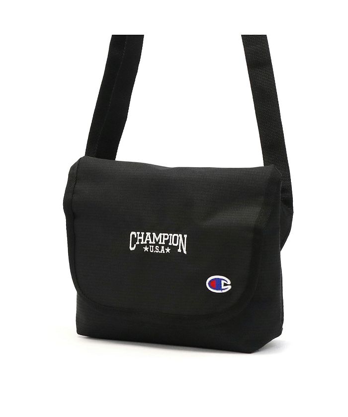 Champion デニムミニバッグパック モノグラム 斜め掛け 男女OK Champion デニムミニバッグパック モノグラム 斜め掛け 男女OK
