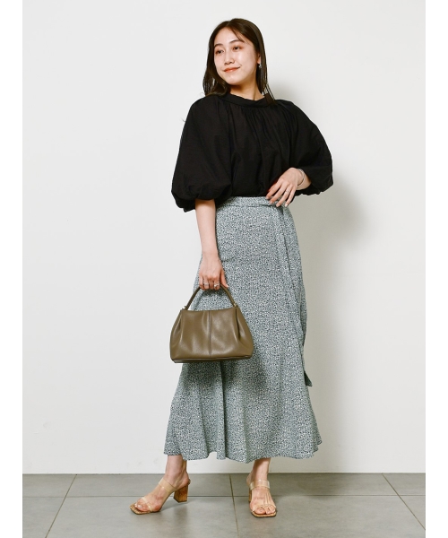 21公式店舗 Soldout 送料無料 16春新作 ステッチダンガリーオーバーブラウス Eptamoda エプタモーダ 13号 ミセスファッション 40代 50代 60代 豪華 Zone X Co