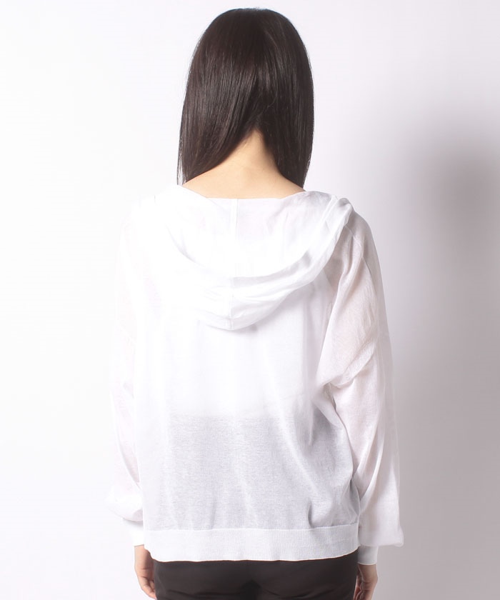 パーカー SHEER COTTON 2 ZIP HOODIE(503934630) | セオリー(Theory ...