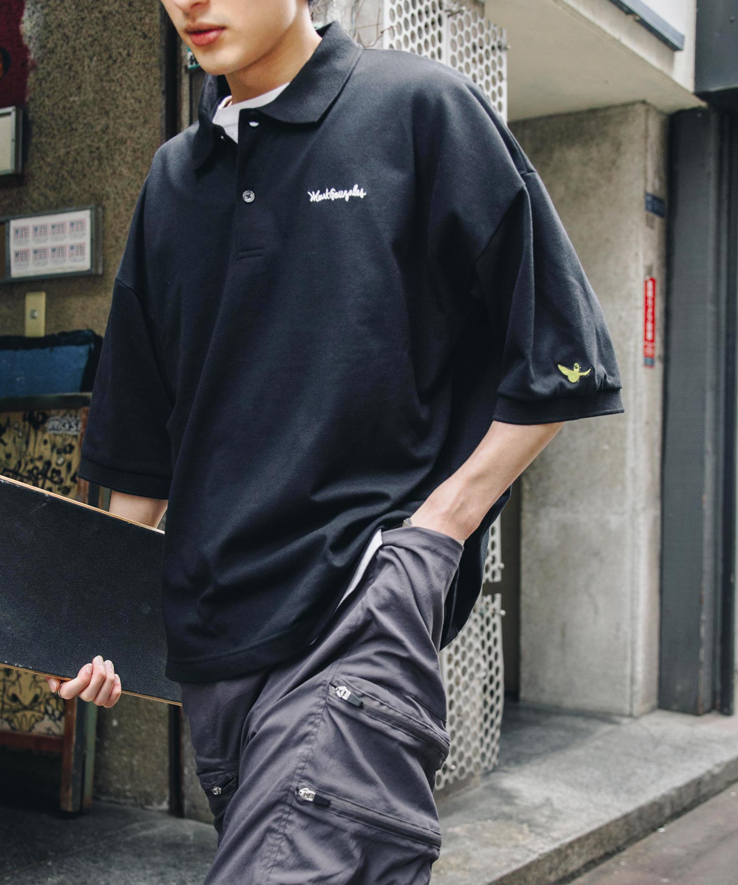 クーポン】MARK GONZALES マークゴンザレス ポロシャツ メンズ