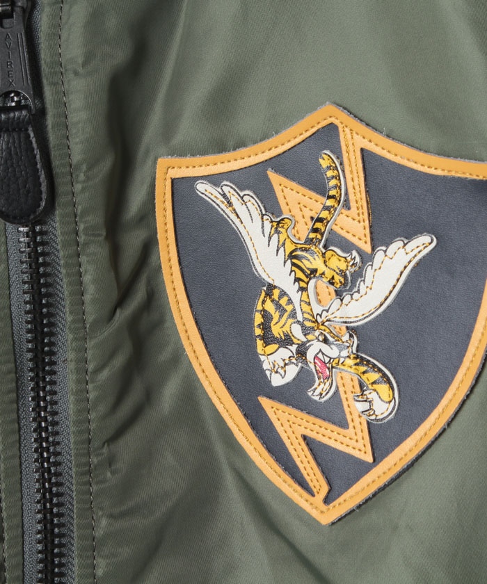 AVIREX FLYING TIGERS MA-1ジャケット Amazon.co.jp: A2L1002 AVIREX MA-1 AIR MESH MC JAC FLYING