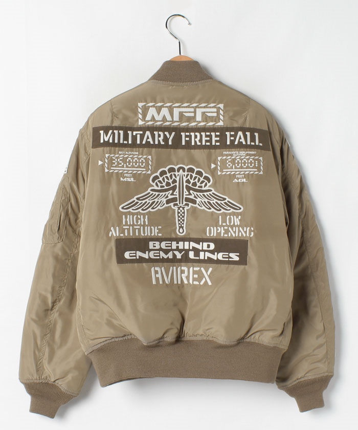 クーポン】【AVIREX/アヴィレックス】MA-1 MFF(MILITARY FREE FALL