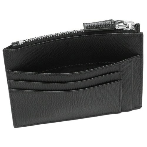 セール 17 Off プラダ カードケース コインケース サフィアーノ トライアングルロゴ ブラック メンズ Prada 2mc067 Qhh F0002 プラダ Prada D Fashion