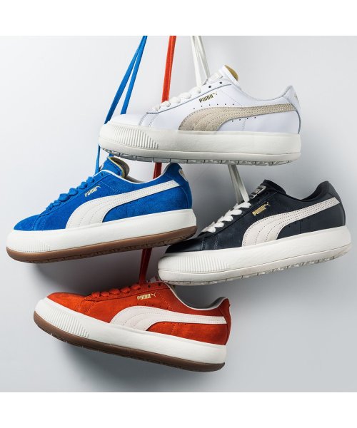 Puma プーマ スウェード マユ アップ スニーカー レディース スエード Suede Mayu Up オレンジ 02 プーマ Puma D Fashion