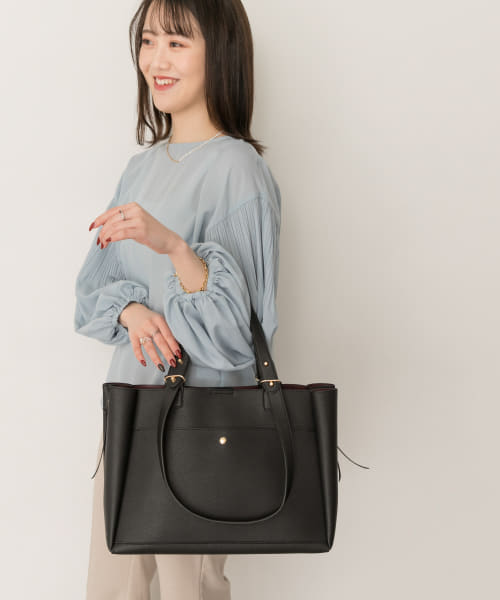 セール 30%OFF】AINO サイドファスナー2WAYトート(504107178