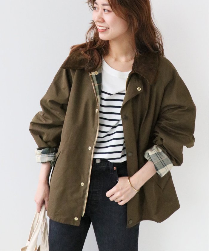 お手軽価格で贈りやすい BARBOUR RELUME TRANSPORT別注ブルゾン