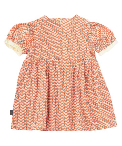 トロピカルカラー 半袖レトロワンピース モイモルン Moimoln D Fashion トロピカルカラー 半袖レトロワンピース モイモルン Moimoln D Fashion