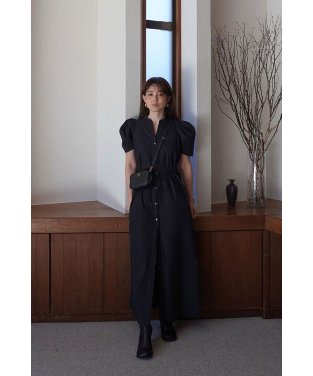 *paris* バックコンシャス Tシャツ フィットワンピース コンシャススリーブシャツワンピース(504108084) | エトレ