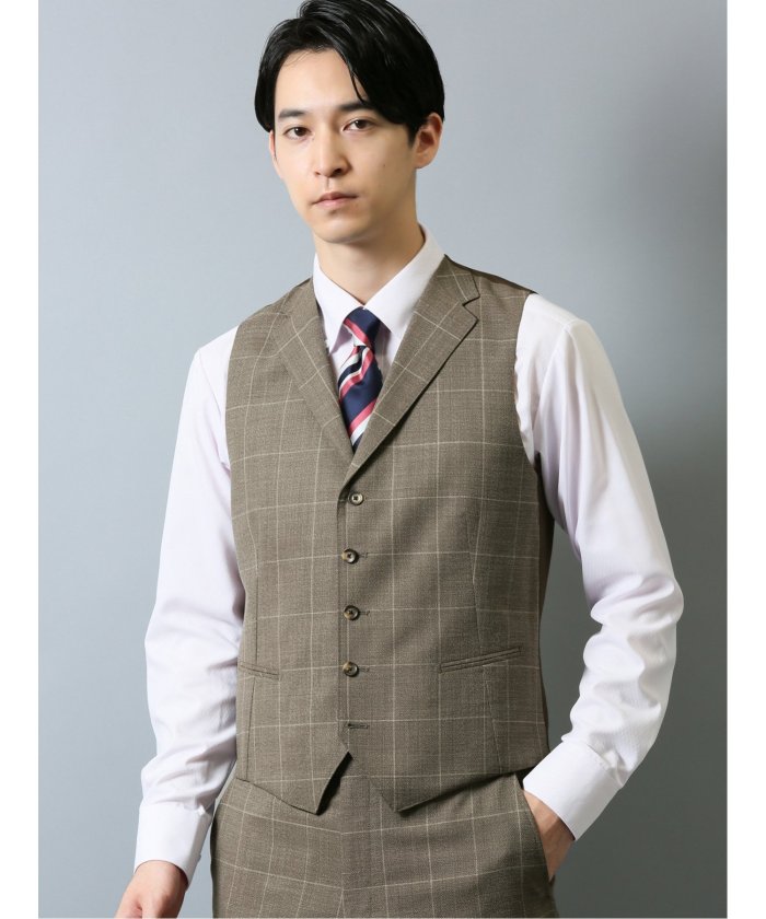 Paul Smith Marzotto生地 ベージュ3B スーツ セットアップ
