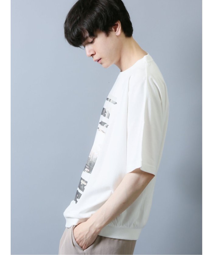 gomme 立体的なタックデザイン 半袖Tシャツ 黒 ディーゼル DIESEL T-JUST-POCKET-CROW A096750BJAN 半袖Tシャツ