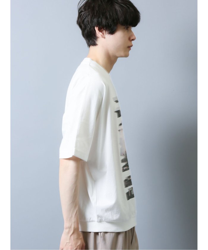 ★DRAW FIT★ SUPIMA SILKET プシケ グラフィック 半袖 Tシャツ ☆DRAW FIT☆ SUPIMA SILKET プシケ グラフィック 半袖 Tシャツ