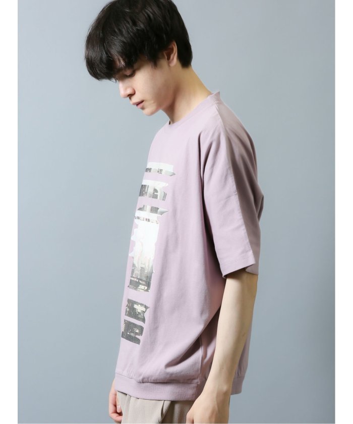 ★DRAW FIT★ SUPIMA SILKET プシケ グラフィック 半袖 Tシャツ ☆DRAW FIT☆ SUPIMA SILKET プシケ グラフィック 半袖 Tシャツ