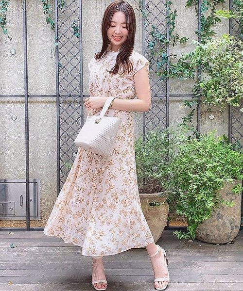 セール かすれ小花ワンピース ノエラ Noela D Fashion