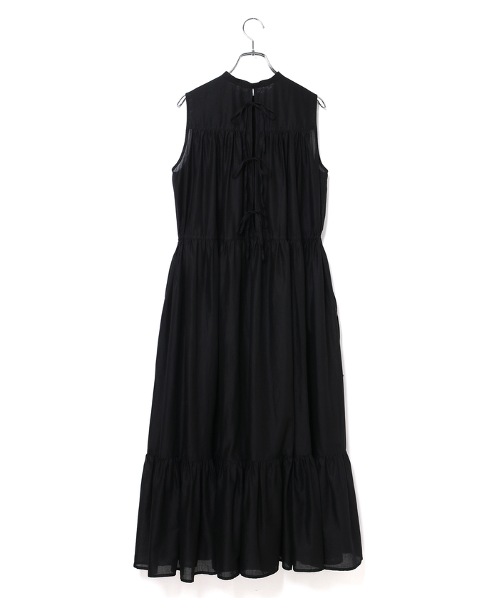 セール 40%OFF】バックリボンコットンティアードワンピース