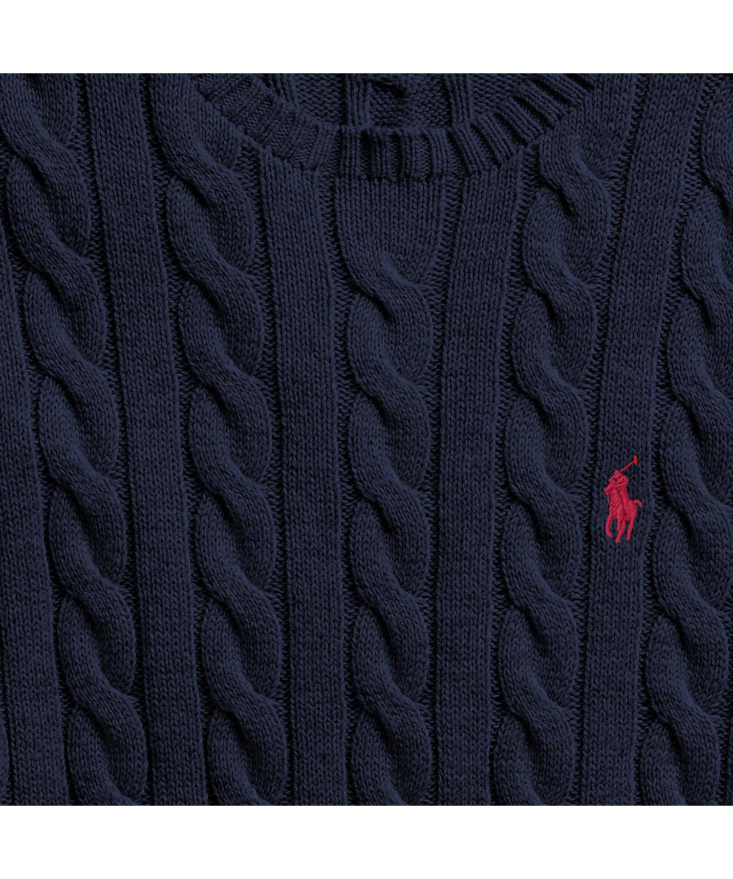 ケーブルニット コットン セーター(504120420) | POLO RALPH