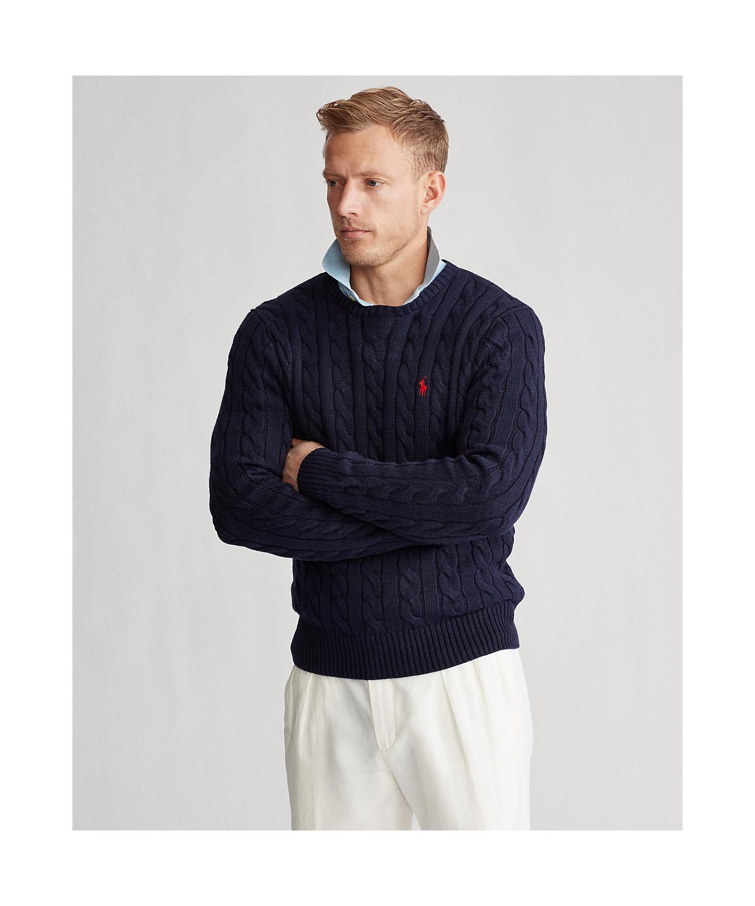 ケーブルニット コットン セーター(504120420) | POLO RALPH ケーブルニット コットン セーター(504120420) | POLO RALPH