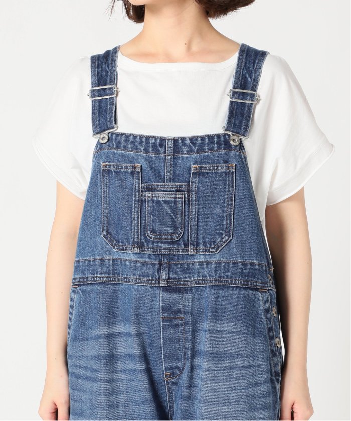 LE DENIM ルーズオーバーオール◇