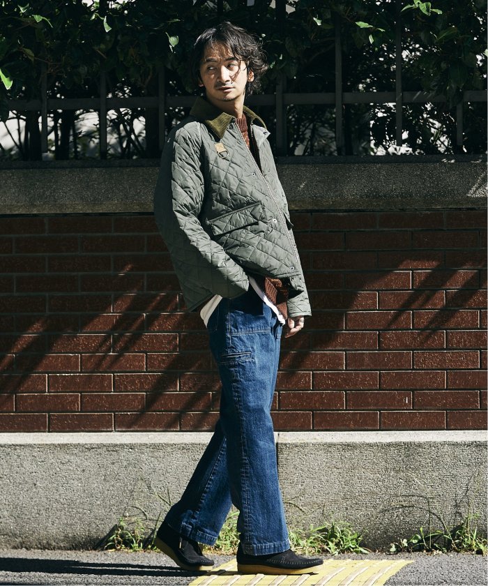 Barbour / バブアー for relume】 別注 SPEY キルティングジャケット